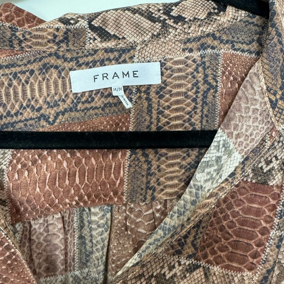 Silk snake print shirt - Picture 6 of 7